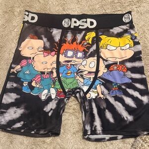 PSD Rugrats Character Boxer Briefs - Black and White